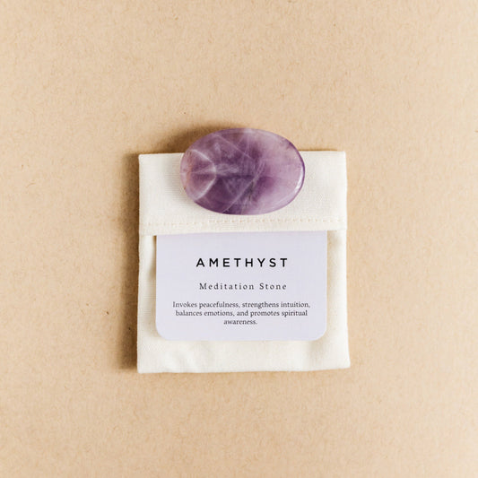 Amethyst - Meditation Stone