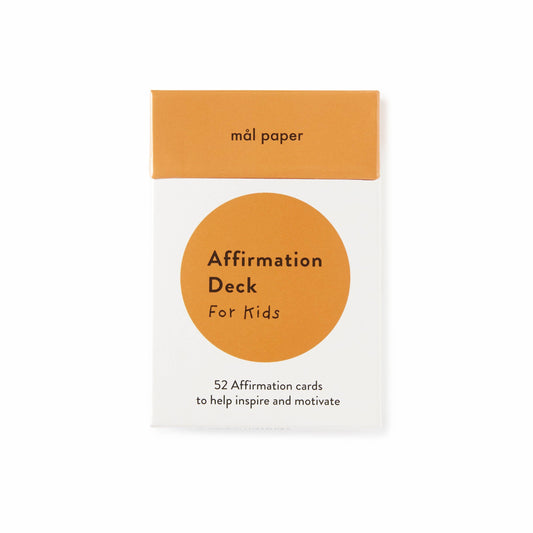 Affirmations Kids Card Deck - Mindfulness Stocking Filler